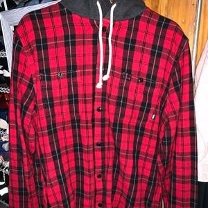 Vans flannel plaid shirt